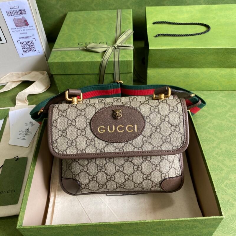 GUCCI Neo Vintage GG Supreme Belt Bag-22*16.5*4CM