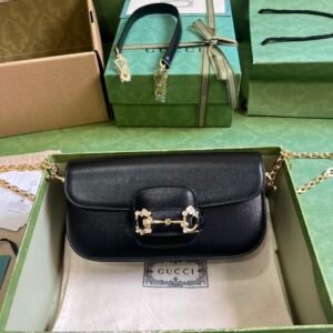 Gucci Gucci Horsebit 1955 Bag-13*24*5.5CM