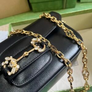 Gucci Gucci Horsebit 1955 Bag-13*24*5.5CM