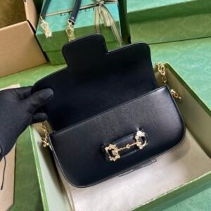 Gucci Gucci Horsebit 1955 Bag-13*24*5.5CM