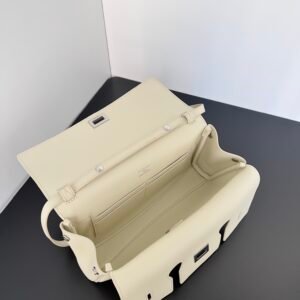 Balenciag Women’s Bel Air Small Clutch On Strap in Black-27*5*14CM