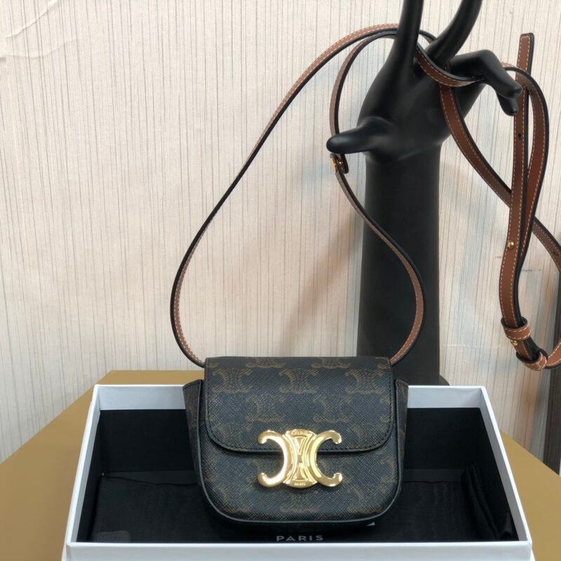Celina Triomphe Shoulder Bag-11*8*4CM