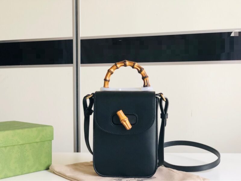 Gucci Bamboo Mini handbag-14*16*4CM