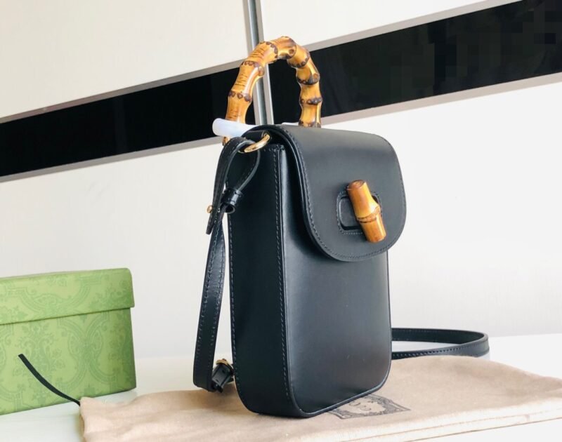 Gucci Bamboo Mini handbag-14*16*4CM