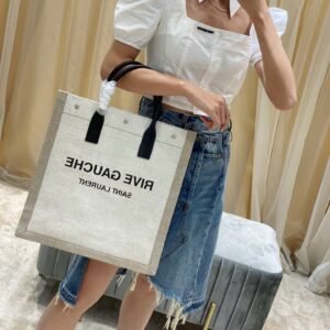 YSL Rive Gauche Tote Bag-37.5*38*17CM