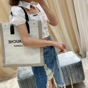YSL Rive Gauche Tote Bag-37.5*38*17CM
