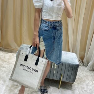 YSL Rive Gauche Tote Bag-37.5*38*17CM