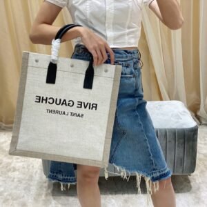 YSL Rive Gauche Tote Bag-37.5*38*17CM