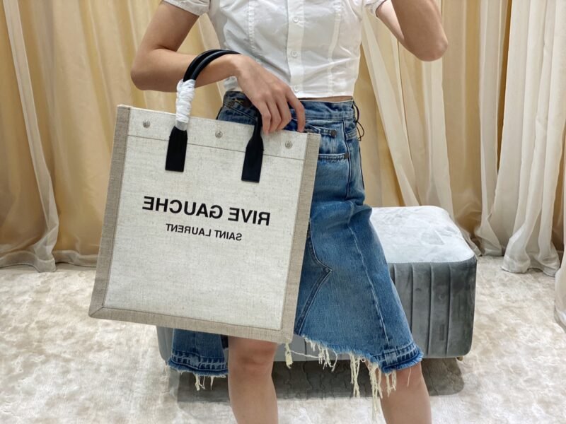YSL Rive Gauche Tote Bag-37.5*38*17CM