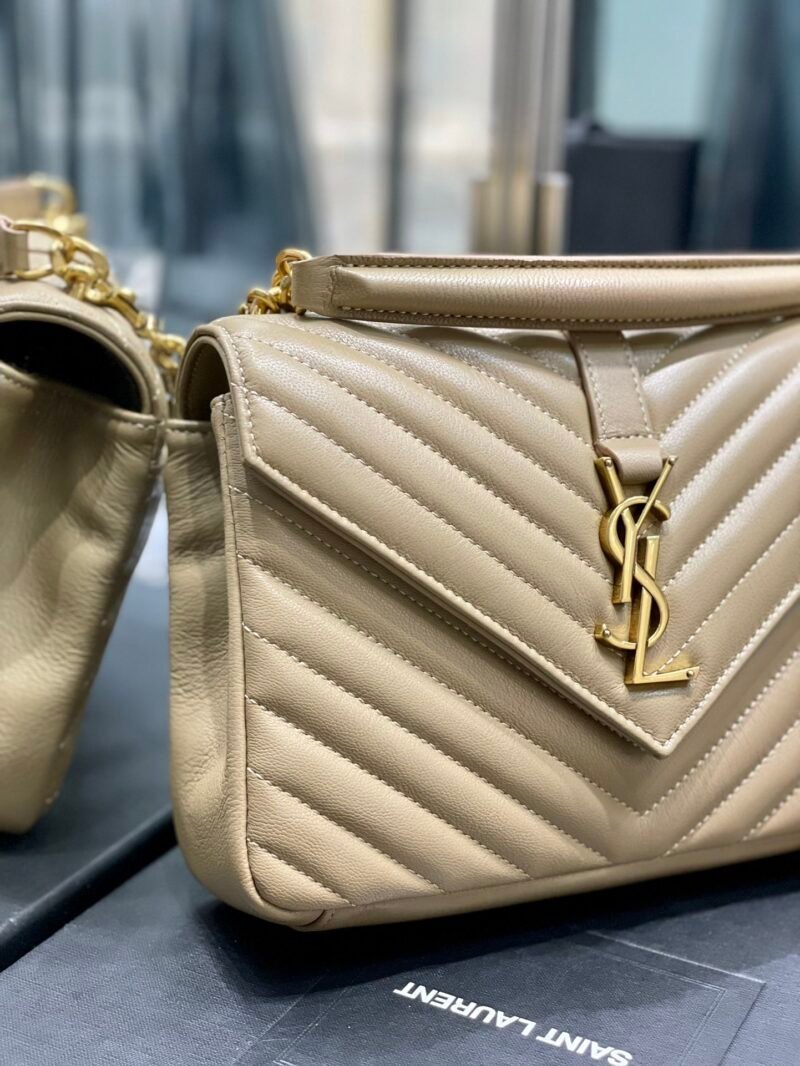 YS L Monogram College Bag-24*17*7CM