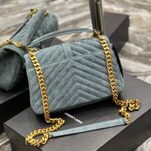 YS L Monogram College Bag-24*17*7CM