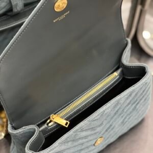 YS L Monogram College Bag-24*17*7CM