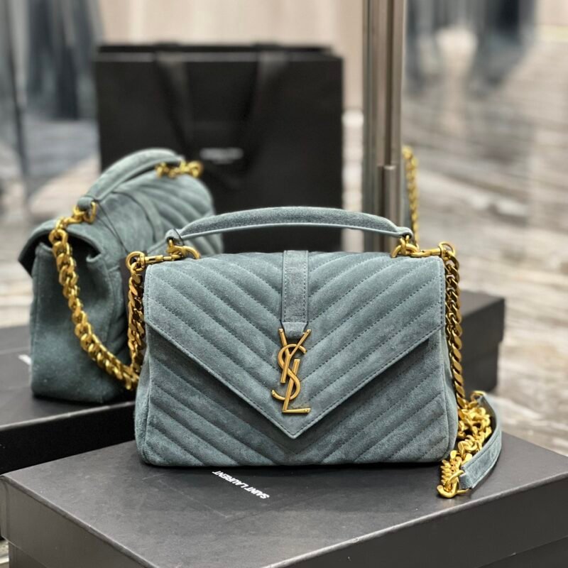 YS L Monogram College Bag-24*17*7CM