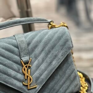 YS L Monogram College Bag-24*17*7CM