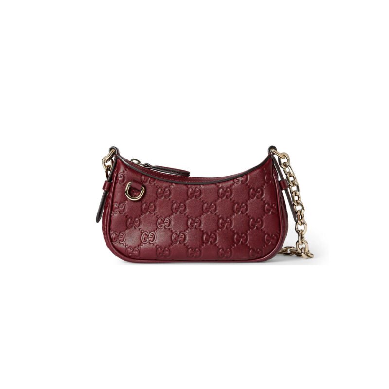 GUCCI GG EMBLEM MINI SHOULDER BAG 847091 (19*12*4cm)