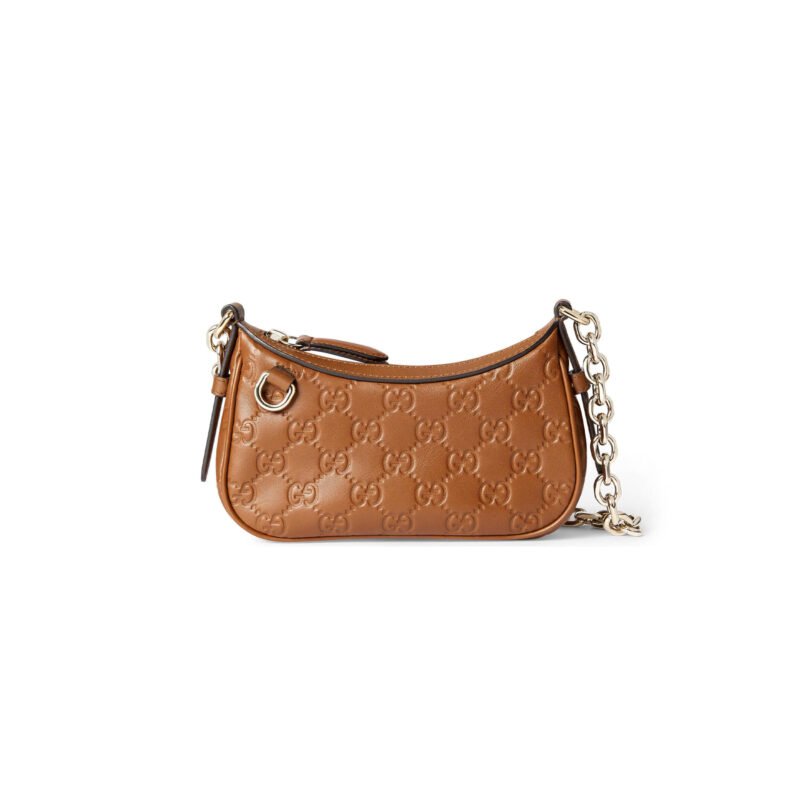 GUCCI GG EMBLEM MINI SHOULDER BAG 847091 (19*12*4cm)