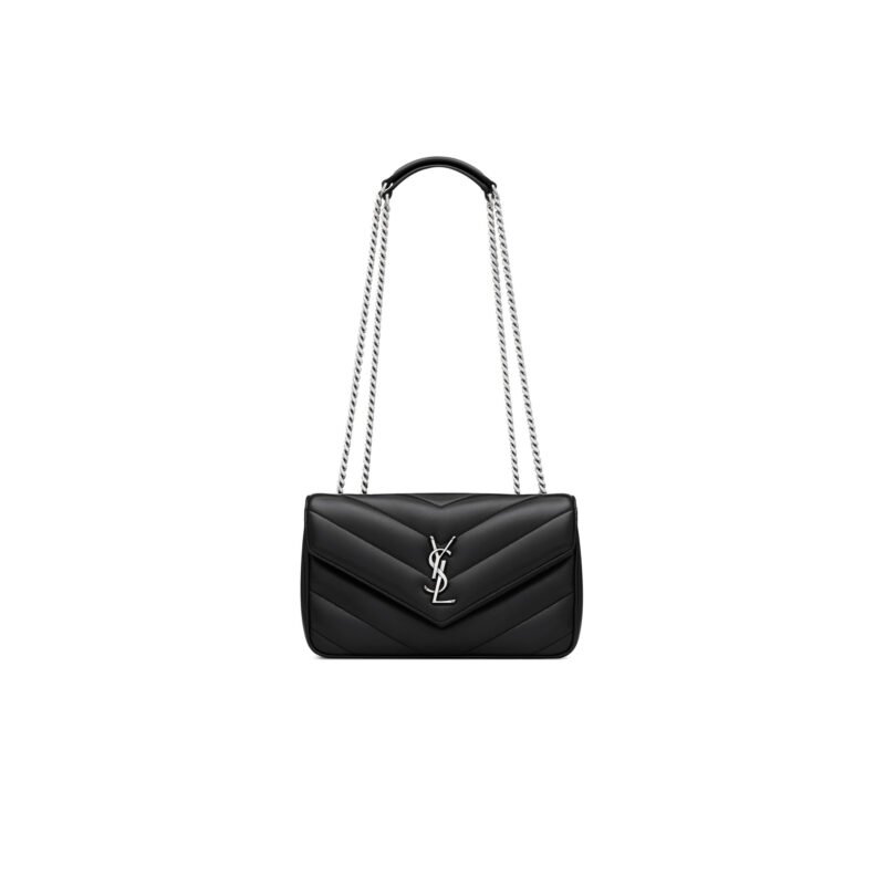 画板-2-2.jpg YSL LOULOU SMALL IN MATELASSÉ LAMBSKIN 801437AAE4Y1000 (24*14*6cm)